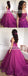 Sweet Heart Tulle A-Line Prom Dress, Applique Backless Floor-Length Prom Dress, KX229