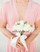 Convertible Soft Satin Bridesmaid Dress, Cheap Floor-Length Bridesmaid Dress, KX237