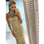 Goegeous Beaded High Neck Unique Mermaid Sexy Shinning Luxury Long Prom Dresses, WG279
