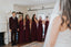 Affordable Chiffon Simple A-Line Sleeveless Long Bridesmaid Dresses, FC1408