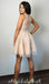 Gorgeous A-line Tulle Sleeveless Beaded Homecoming Dress, FC5015