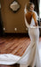 Sexy Mermaid Backless Stunning Beaded Long Wedding Dresses, FC4965